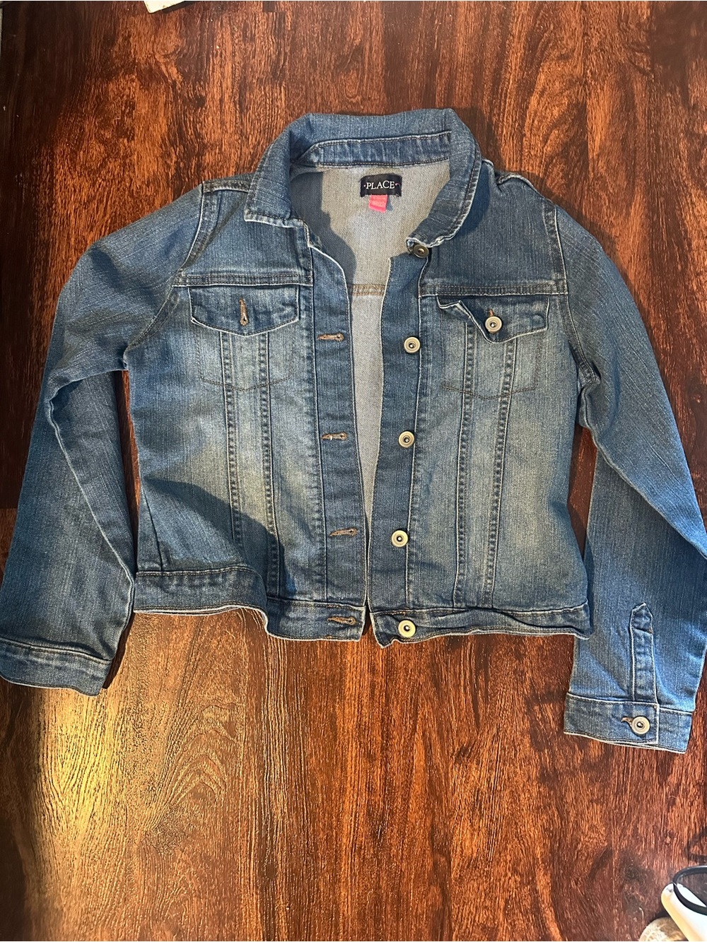 Children’s Place Girls Blue Denim Jean Jacket